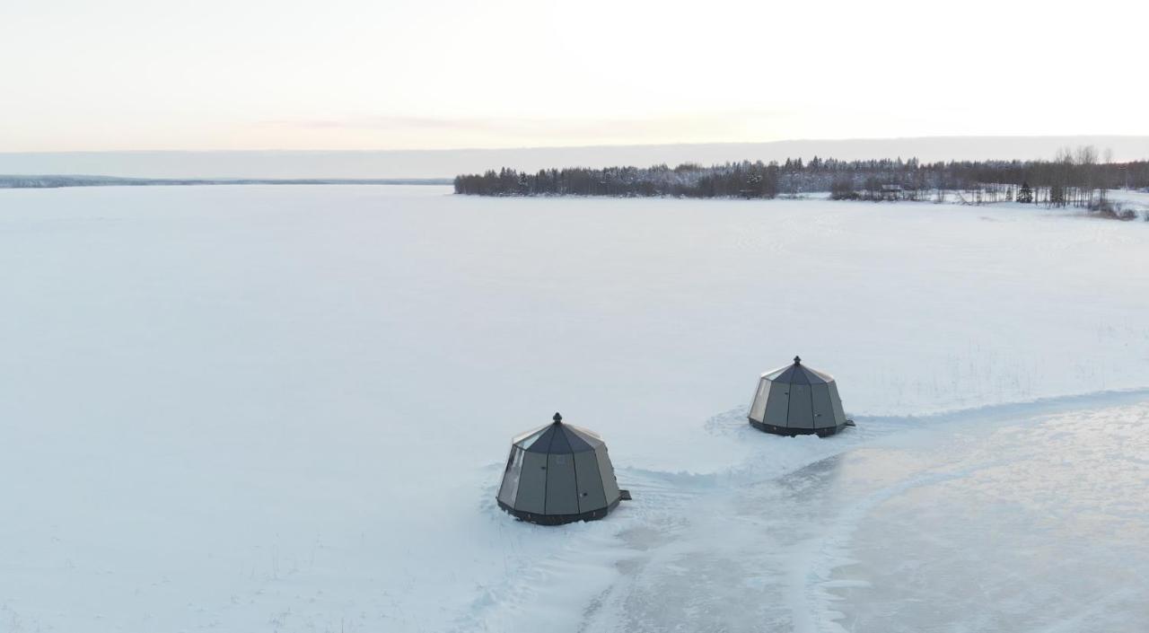 Vikajaervi Lake View Experience Igloos Rovaniemi Luaran gambar
