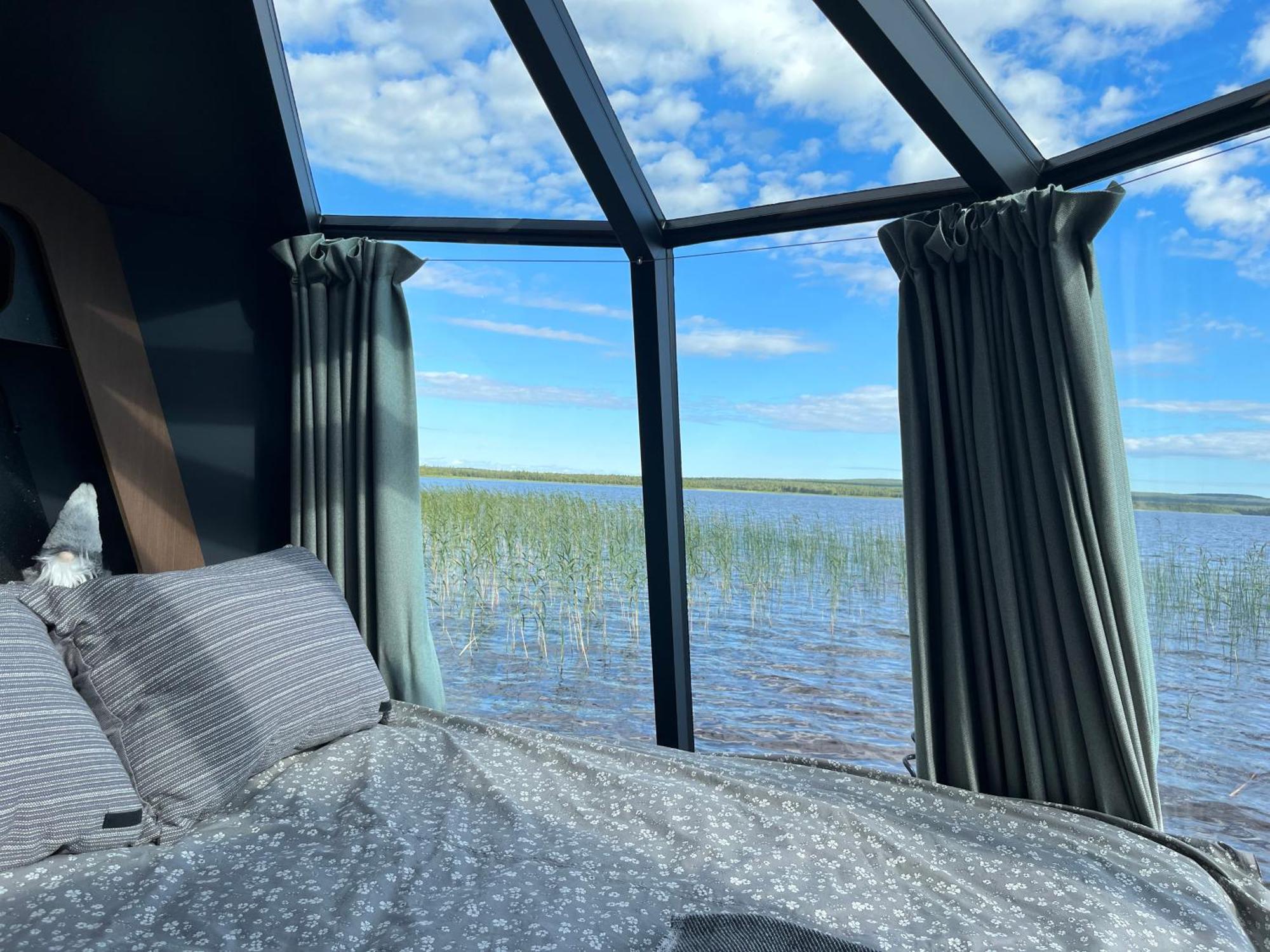 Vikajaervi Lake View Experience Igloos Rovaniemi Luaran gambar