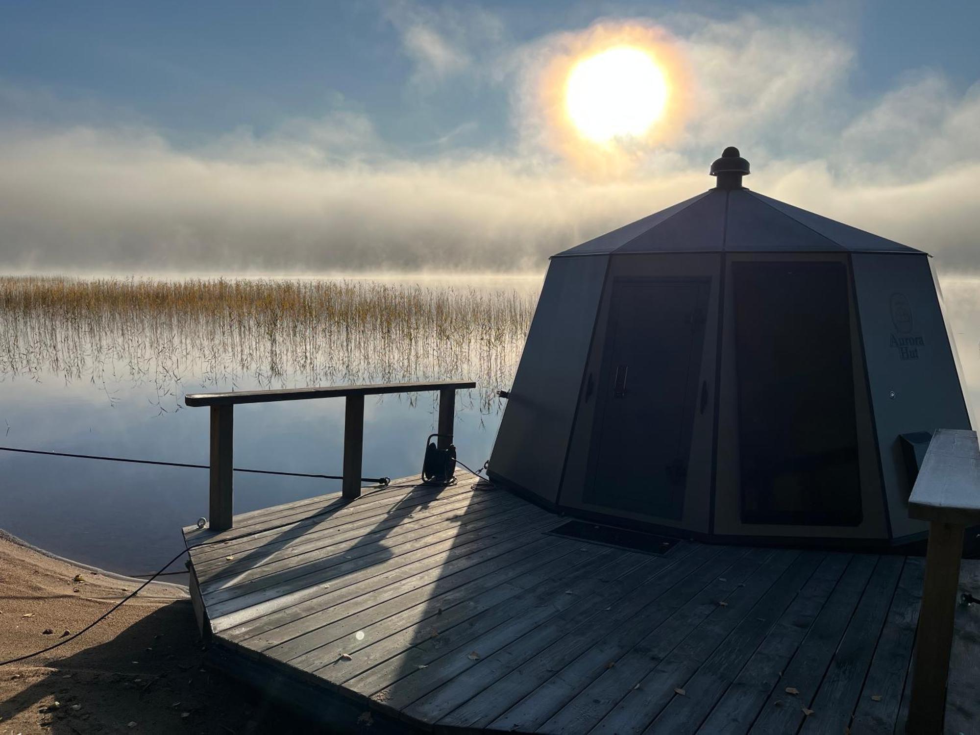 Vikajaervi Lake View Experience Igloos Rovaniemi Luaran gambar