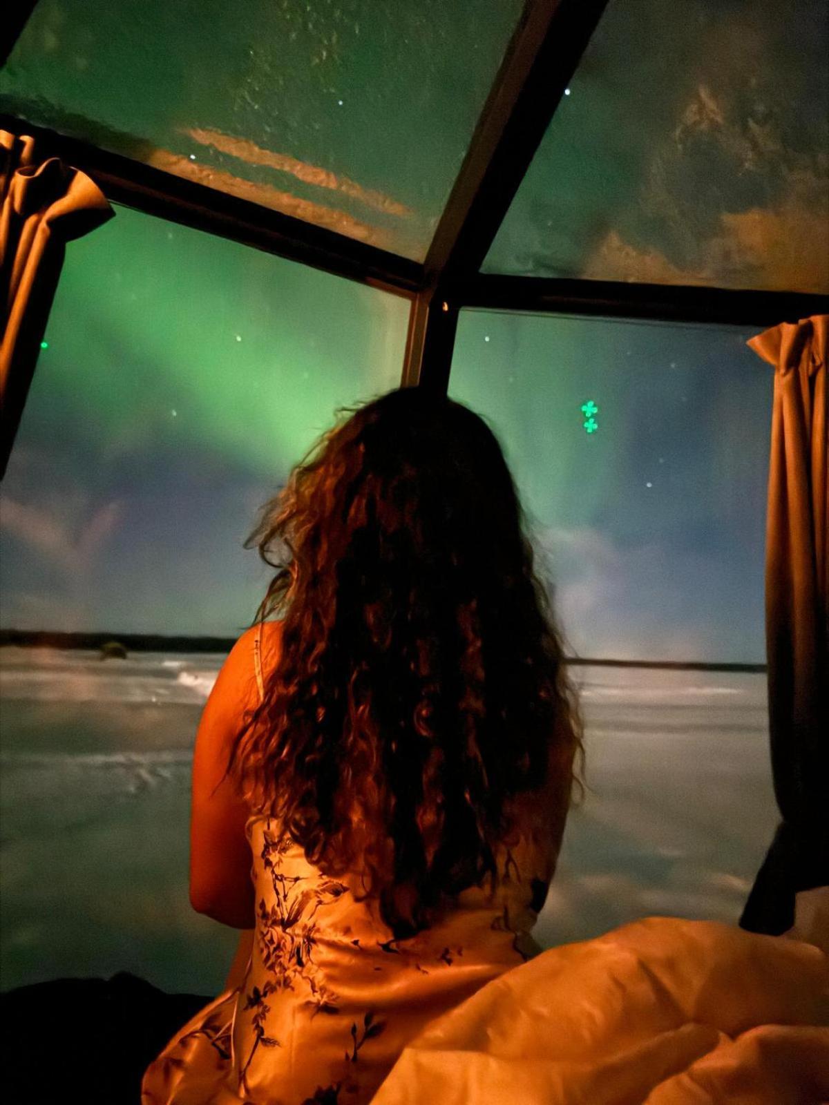 Vikajaervi Lake View Experience Igloos Rovaniemi Luaran gambar
