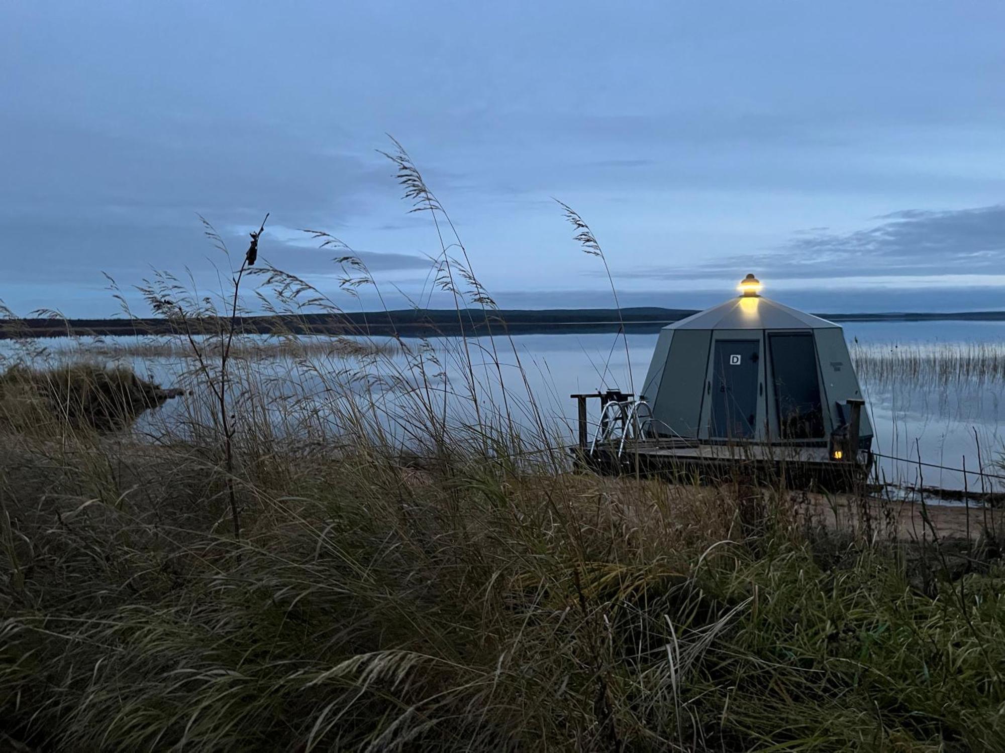 Vikajaervi Lake View Experience Igloos Rovaniemi Luaran gambar