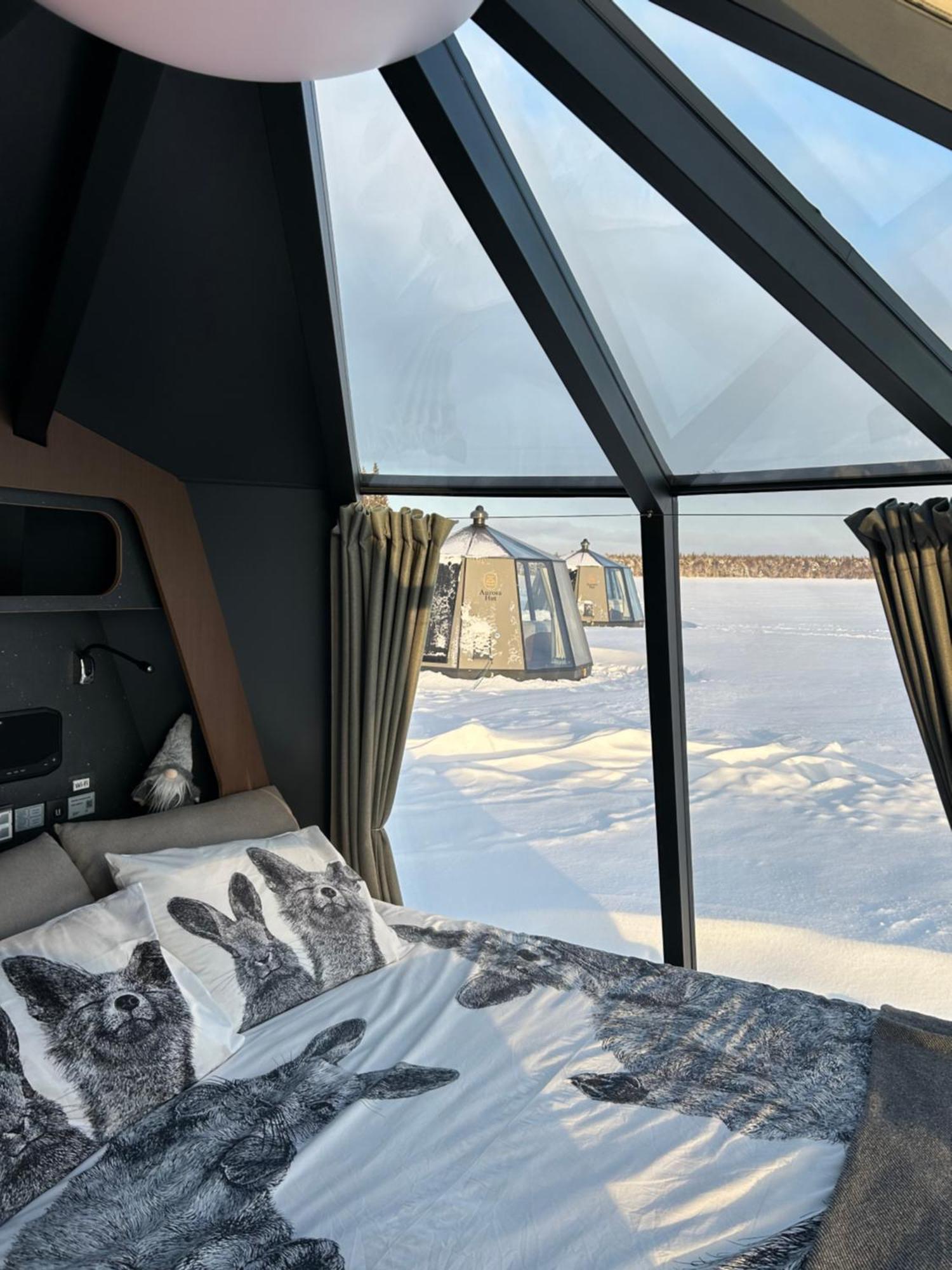 Vikajaervi Lake View Experience Igloos Rovaniemi Luaran gambar